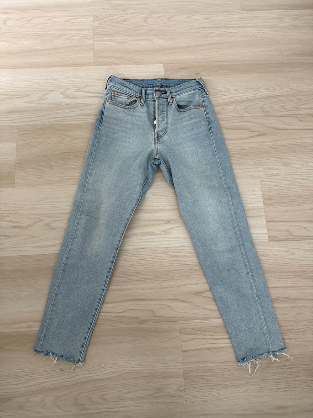 Levi's Light Blue High-Rise Jeans